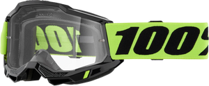 100-Percent - Accuri 2 Junior Goggle Neon Yellow Clear Lens - 50024-00012