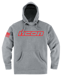 Icon - Clasicon Hoodie - Heather Gray - XL - Clasicon Hoodie - 3050-6530