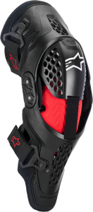 Alpinestars - Sx-1 Plasma Knee Protector Blk/red/cool Gry Sm/md - 6500326-1498-S/M