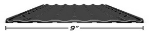 Caliber - Lowpro Glides Standard 9" Wide 8/pk Single Set - 13374