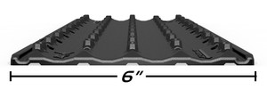 Caliber - Lowpro Grip Glides Narrow 6" 8/pk Single Set - 13380