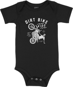 Dbk - 12 O'clock Onesie Black 6 Month - BO-12OCLOCK-6M