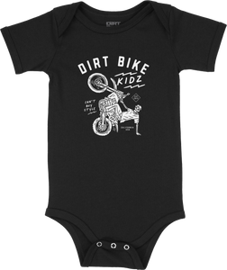 Dbk - 12 O'clock Onesie Black Newborn - BO-12OCLOCK-NB