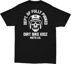 Dbk - Fully Pinned Youth Tee Black Yl - YT-FPINNED-L