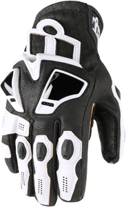 Icon - Hypersport Short Gloves - White - 2XL - Hypersport Short Gloves - 3301-3555