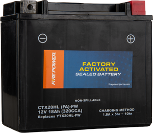 Fire Power - Battery Ctx20hl (fa)-pw Sealed Factory Activated - CTX20HL (FA)-PW