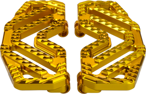 Flo Motorsports - Savage Floorboards Gold - V-800V5GLD