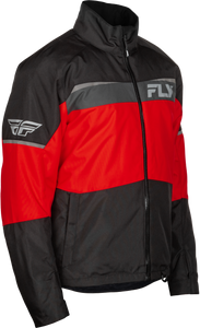 Fly Racing - Aurora Jacket Red/black Lg - 470-4127L