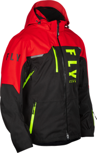 Fly Racing - Carbon Jacket Black/red Md - 470-5209M