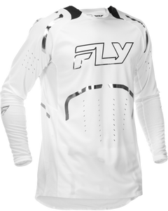 Fly Racing - Evolution  Dst Le Flash Jersey White/silver Lg - 379-125L