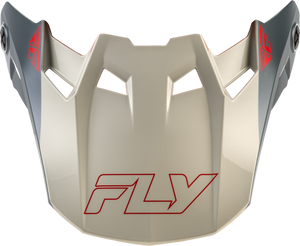 Fly Racing - Formula Cc Glide Visor Black/red/grey Xl/2x - 73-4353VX