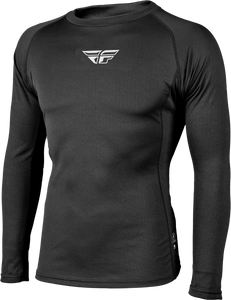 Fly Racing - Heavyweight Baselayer Top Black Md - 354-6403M