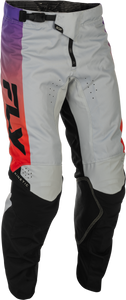 Fly Racing - Kinetic Pants Grey/red/purple/black Sz 36 - 379-43336