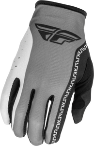 Fly Racing - Lite Gloves Grey/black Lg - 379-710L