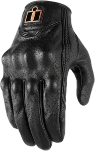 Icon - Pursuit Classic Perforated Gloves - Black - 2XL - Pursuit Classic Perforated Gloves - 3301-3834