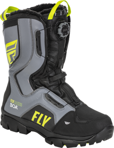 Fly Racing - Marker Boa Boot Black/grey/hi-vis Sz 15 - 361-96715