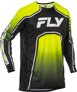 Fly Racing - Rayce Bicycle Jersey Lime/black/white Xl - 379-053X