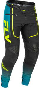 Fly Racing - Rayce Bicycle Pants Teal/black/lime Sz 34 - 379-06534