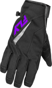 Fly Racing - Title Long Gloves Black/purple Sm - 371-0619S