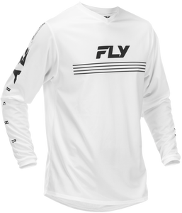 Fly Racing - Universal Jersey White/black Lg - 379-991L