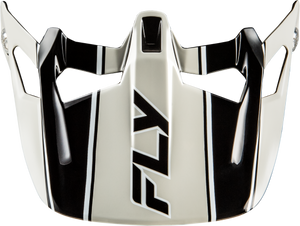 Fly Racing - Werx-r Carbon Flow Visor Black/grey - 73-9230V