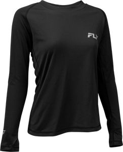 Fly Racing - Wmn's Lightwght Baselayer Top Black Sm - 354-6405S