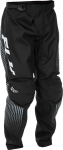 Fly Racing - Youth F-16 Pants Black/white Sz 18 - 379-23018
