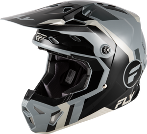 Fly Racing - Youth Formula Cp Seal Helmet Black/grey/light Grey Yl - 73-0040YL