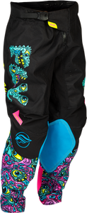 Fly Racing - Youth Kinetic Mutant Pants Black/multi Sz 26 - 379-53526