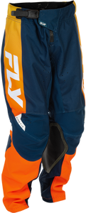 Fly Racing - Youth Kinetic Pants Navy/orange Sz 22 - 379-43422