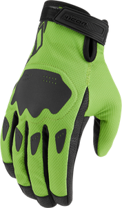 Icon - Hooligan CE Gloves - Green - 3XL - Hooligan CE Gloves - 3301-4371