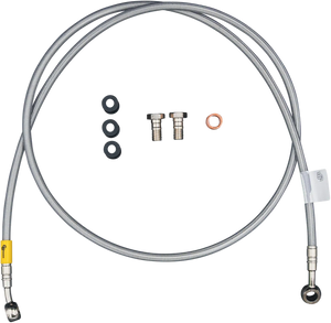 Gbrakes - 2 Line Front Brakeline Kit - FK003D740-1