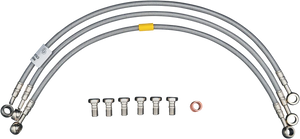Gbrakes - 2 Line Front Brakeline Kit - FK003D881-3
