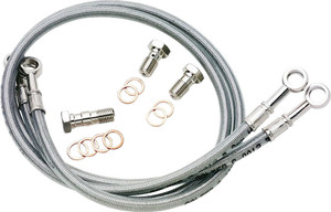Gbrakes - Brake Line Front Silver Suz - FK003D270-1