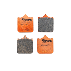 Gbrakes - Brake Pads Sintered Ceramic - GB0594-75