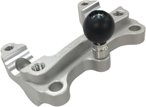 Helibars - Handlebar Risers Tour W/ram Ball Silver Tri - HR06169-RB