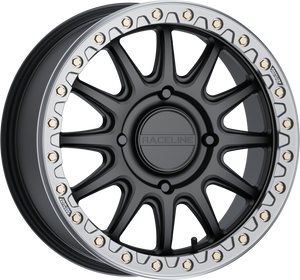 Raceline - Alpha Bdlk 17x7 4/137 (+40mm) Blk/gunmetal - A14BG-77037+40