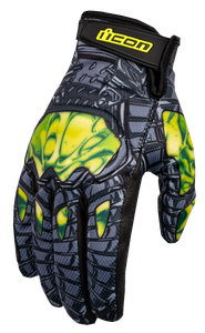 Icon - Hooligan Outbreak Gloves - Green - 3XL - Hooligan Outbreak Gloves - 3301-4658