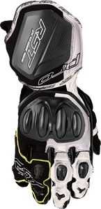 Rst - Pro Series Gp D3o Gloves Black/white Leather Md - 103715WHI-09