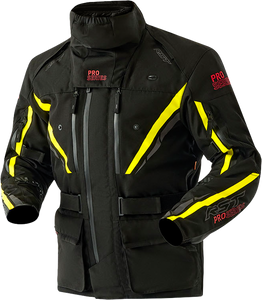 Rst - Ps Paragon D3o Jacket Black/flo Yellow Textile 5xl - 103657F.YEL-54
