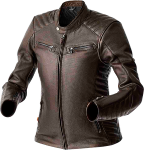 Rst - Roadster Air D3o Ladies Jacket Brown Leather 2xl - 103644BRN-18