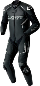Rst - S1 D3o Suit Blk/whi Leather Xl - 103604WHI-46