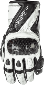 Rst - Stunt Iii Ce Ladies Glove Black / White Lg - 102097WHI-08