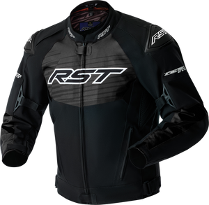 Rst - Tractech Evo 5 D3o Jacket Black/white Textile Lg - 103640WHI-44