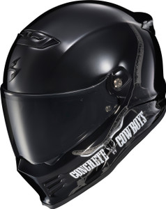 Scorpion Exo - Covert Fx Full Face Helmet Concrete Cowboys Gloss Blk 2x - CFX-2317