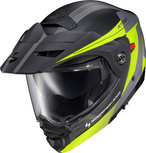 Scorpion Exo - Exo-at960 Modular Helmet Topographic 2 Hi-vis/grey 2x - 96-2047