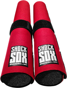 Shock Sox - Shock Sox  13"  Red Upside Down Or Conv. Forks - 802057