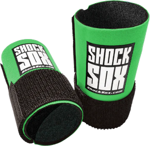 Shock Sox - Shock Sox  4"c  Green Conventional Forks - 802112