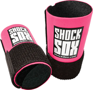 Shock Sox - Shock Sox  4"c  Pink Conventional Forks - 802115