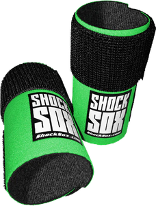 Shock Sox - Shock Sox  4"u  Green Upside Down Forks - 802113